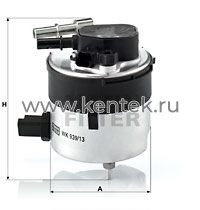 топливный фильтр MANN-FILTER WK939/13 MANN-FILTER  - фото, характеристики, описание.