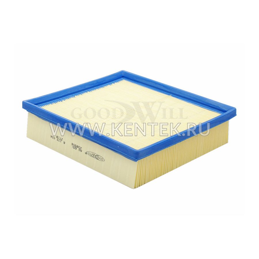 Фильтр воздушный GOODWILL AG 651 GOODWILL  - фото, характеристики, описание.