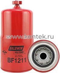 Топливный фильтр spin-on со сливом Baldwin BF1211 Baldwin  - фото, характеристики, описание.