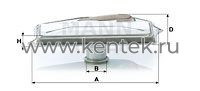 масляный фильтроэлемент MANN-FILTER H1810/2 MANN-FILTER  - фото, характеристики, описание.