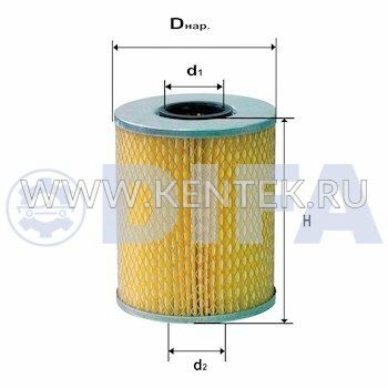 ФИЛЬТРУЮЩИЙ ЭЛЕМЕНТ ОЧИСТКИ МАСЛА DIFA DIFA5301M DIFA  - фото, характеристики, описание.