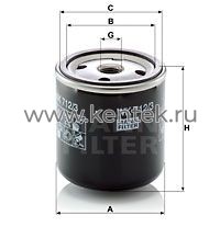 топливный фильтр MANN-FILTER WK712/3 MANN-FILTER  - фото, характеристики, описание.