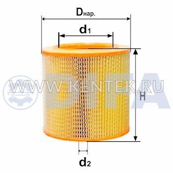 ФИЛЬТРУЮЩИЙ ЭЛЕМЕНТ ОЧИСТКИ ВОЗДУХА DIFA 4309 DIFA 4309 DIFA  - фото, характеристики, описание.