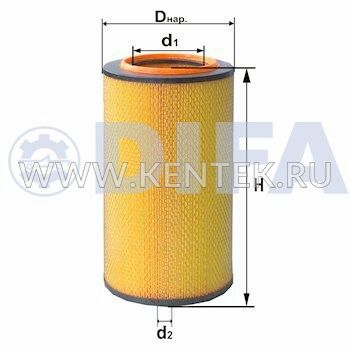 ФИЛЬТРУЮЩИЙ ЭЛЕМЕНТ ОЧИСТКИ ВОЗДУХА DIFA 4319M DIFA 4319M DIFA  - фото, характеристики, описание.