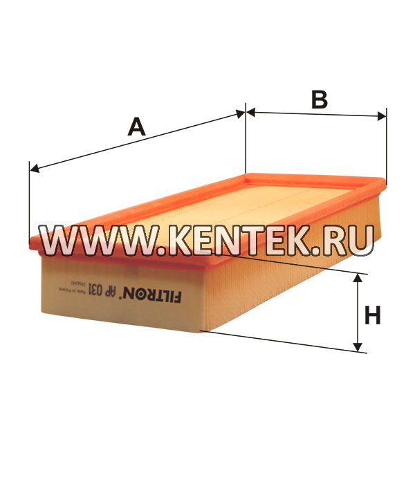 панельный воздушный фильтр FILTRON AP031 FILTRON  - фото, характеристики, описание.