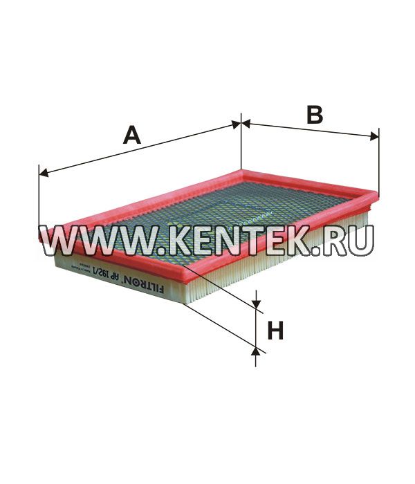 панельный воздушный фильтр FILTRON AP192/1 FILTRON  - фото, характеристики, описание.