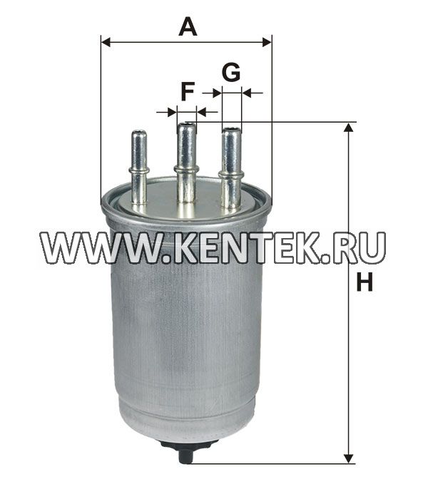 топливный фильтр коробочного типа FILTRON PP838/4 FILTRON  - фото, характеристики, описание.