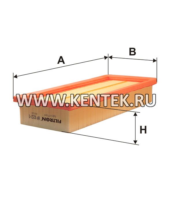 панельный воздушный фильтр FILTRON AP022/1 FILTRON  - фото, характеристики, описание.