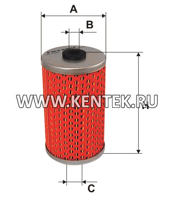 фильтрующий элемент масляного фильтра (с металлическими крышками) FILTRON OM510 FILTRON  - фото, характеристики, описание.