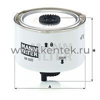 топливный фильтр MANN-FILTER WK8022X MANN-FILTER  - фото, характеристики, описание.