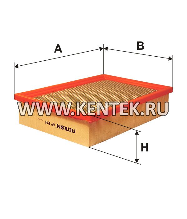 панельный воздушный фильтр FILTRON AP194 FILTRON  - фото, характеристики, описание.