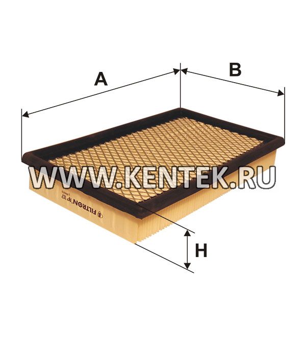 панельный воздушный фильтр FILTRON AP117 FILTRON  - фото, характеристики, описание.