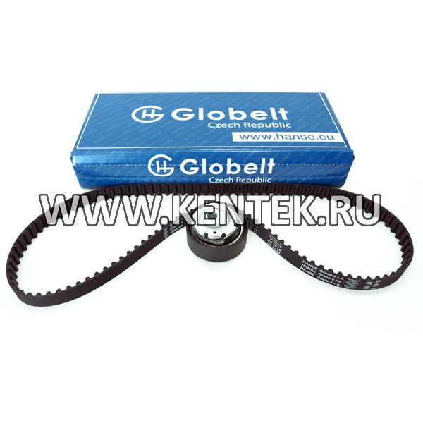 Ремкомплект ГРМ. ГРАНТА 8V (ремень+1 рол) GLOBELT HZ019 KIT GLOBELT  - фото, характеристики, описание.