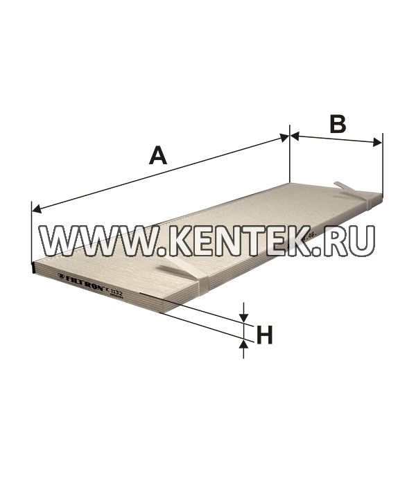 Салонный фильтр FILTRON K1132-3X FILTRON  - фото, характеристики, описание.