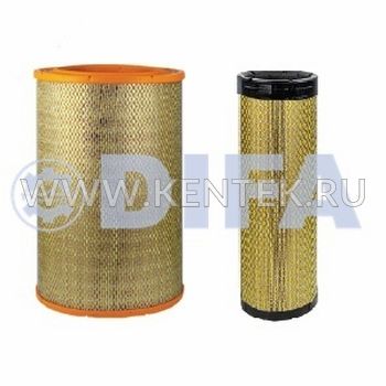 КОМПЛЕКТ ФИЛЬТРУЮЩИЙ ЭЛЕМЕНТ ОЧИСТКИ ВОЗДУХА DIFA 4313 + DIFA 4313.1-01 DIFA  - фото, характеристики, описание.