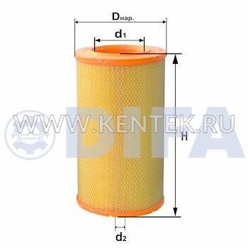Воздушный фильтр элемент DIFA DIFA4316 DIFA  - фото, характеристики, описание.