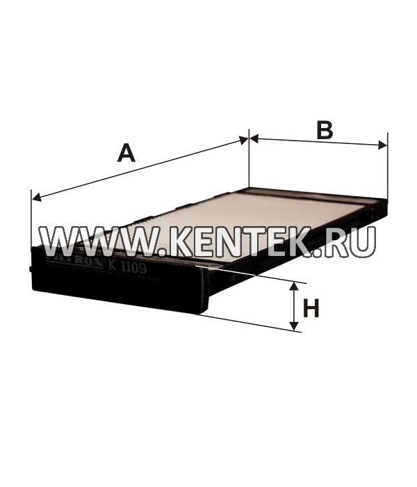 Салонный фильтр FILTRON K1109-2X FILTRON  - фото, характеристики, описание.