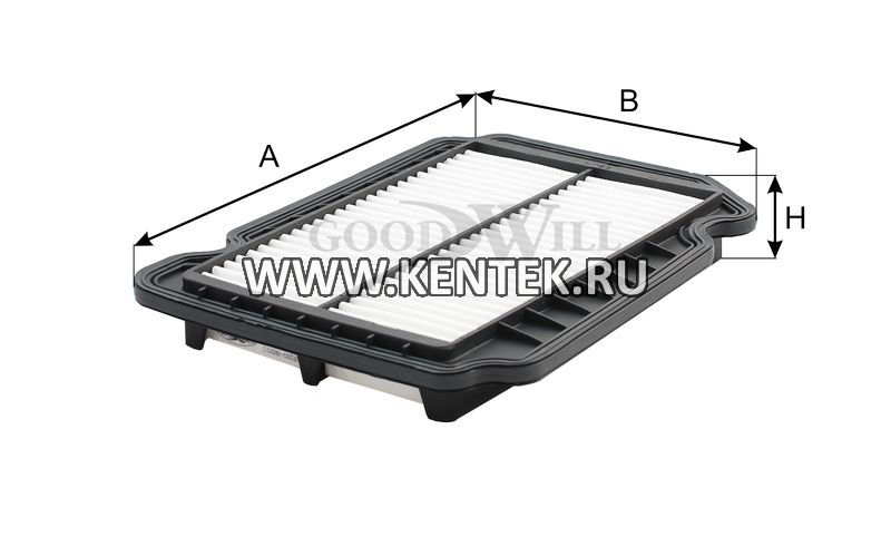 Фильтр воздушный GOODWILL AG 272 GOODWILL  - фото, характеристики, описание.