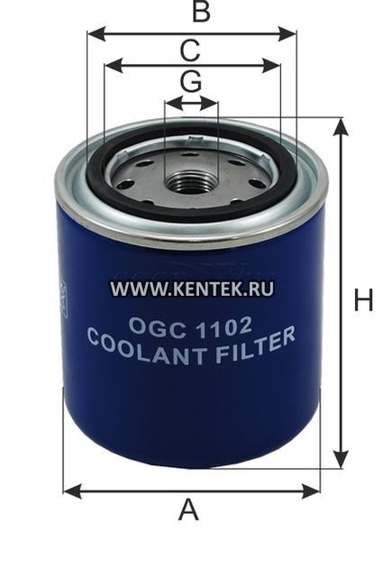 Фильтр охлаждающей жидкости GOODWILL OGC 1102 GOODWILL  - фото, характеристики, описание.