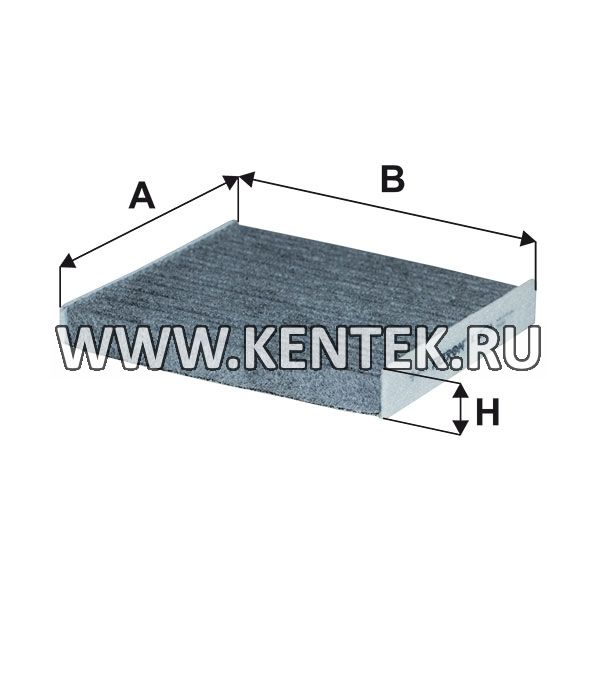 салонный фильтр с активированным углем FILTRON K1377A FILTRON  - фото, характеристики, описание.