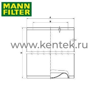 сепаратор воздух-масло MANN-FILTER LE33002 MANN-FILTER  - фото, характеристики, описание.