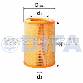 ФИЛЬТРУЮЩИЙ ЭЛЕМЕНТ ОЧИСТКИ ВОЗДУХА DIFA 4307 DIFA 4307 DIFA  - фото, характеристики, описание.