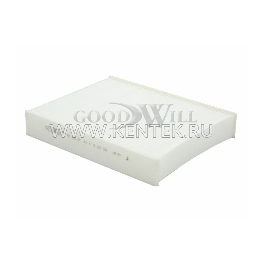 Фильтр салона GOODWILL AG 480 CF GOODWILL  - фото, характеристики, описание.