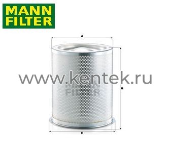 сепаратор воздух-масло MANN-FILTER LE12001x MANN-FILTER  - фото, характеристики, описание.
