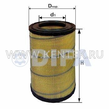 ФИЛЬТРУЮЩИЙ ЭЛЕМЕНТ ОЧИСТКИ ВОЗДУХА DIFA DIFA4325 DIFA  - фото, характеристики, описание.