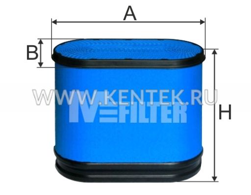 Воздушный фильтр MFILTER A883 M-FILTER  - фото, характеристики, описание.