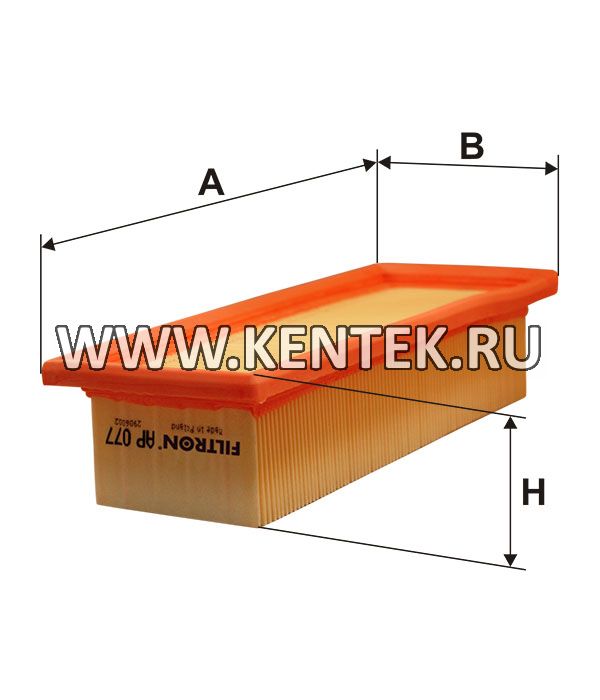 панельный воздушный фильтр FILTRON AP077 FILTRON  - фото, характеристики, описание.