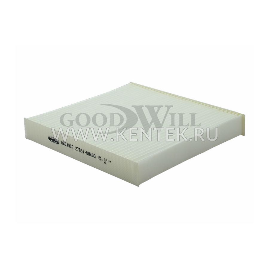 Фильтр салона GOODWILL AG 549 CF GOODWILL  - фото, характеристики, описание.