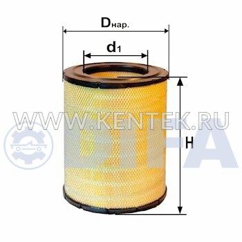 ФИЛЬТРУЮЩИЙ ЭЛЕМЕНТ ОЧИСТКИ ВОЗДУХА DIFA 4389 DIFA 4389 DIFA  - фото, характеристики, описание.