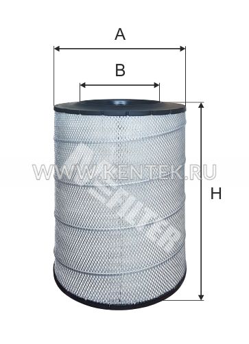 A804 фильтр воздушный MFILTER M-FILTER  - фото, характеристики, описание.