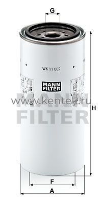 топливный фильтр MANN-FILTER WK11002X MANN-FILTER  - фото, характеристики, описание.