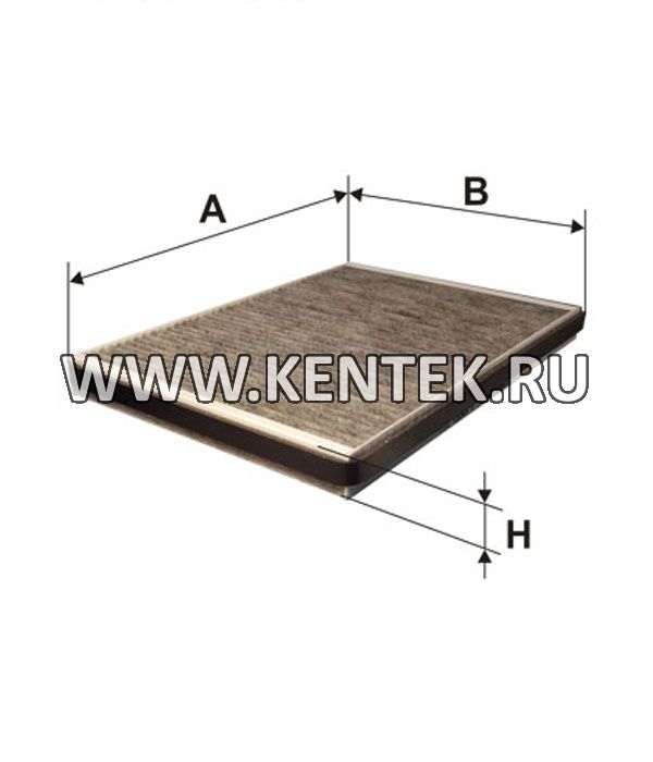 салонный фильтр с активированным углем FILTRON K1065A FILTRON  - фото, характеристики, описание.