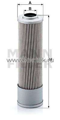 масляный фильтроэлемент MANN-FILTER H618 MANN-FILTER  - фото, характеристики, описание.