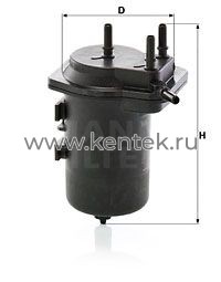 топливный фильтр MANN-FILTER WK939/6 MANN-FILTER  - фото, характеристики, описание.