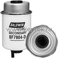 Элемент сепаратора топлива вторичного со сливом Baldwin BF7904-D Baldwin  - фото, характеристики, описание.