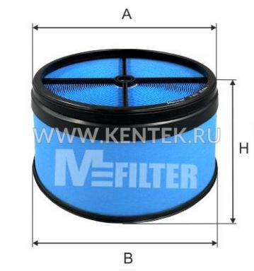 Воздушный фильтр MFILTER A8032 M-FILTER  - фото, характеристики, описание.