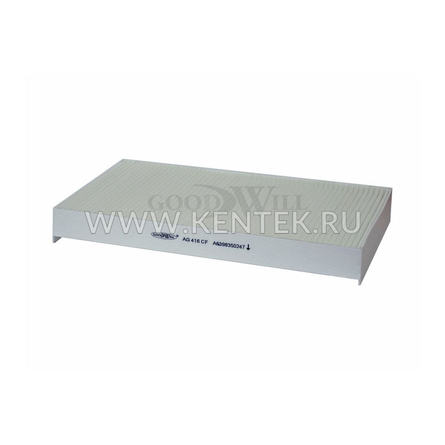 Фильтр салона GOODWILL AG 416 CF GOODWILL  - фото, характеристики, описание.