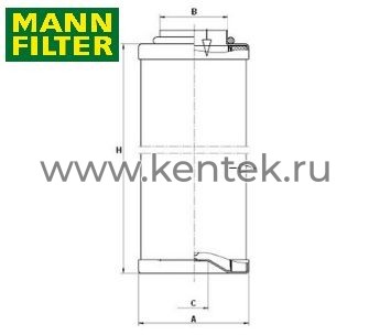 сепаратор воздух-масло MANN-FILTER LE22004 MANN-FILTER  - фото, характеристики, описание.
