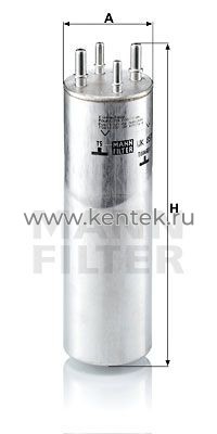 топливный фильтр MANN-FILTER WK857/1 MANN-FILTER  - фото, характеристики, описание.