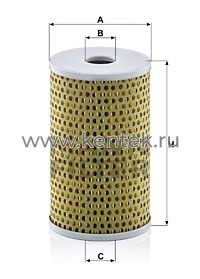 масляный фильтроэлемент MANN-FILTER H932/2 MANN-FILTER  - фото, характеристики, описание.