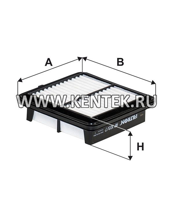 панельный воздушный фильтр FILTRON AP103/7 FILTRON  - фото, характеристики, описание.