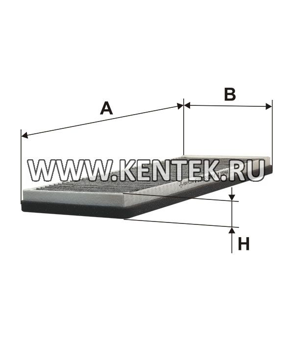 салонный фильтр с активированным углем FILTRON K1004A FILTRON  - фото, характеристики, описание.