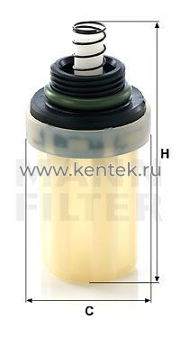 топливный фильтр MANN-FILTER WK4001 MANN-FILTER  - фото, характеристики, описание.