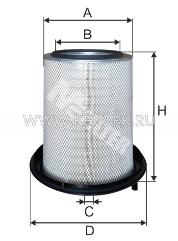 Воздушный фильтр MFILTER A570 M-FILTER  - фото, характеристики, описание.