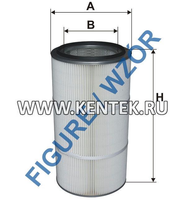 воздушный фильтр с металлическими крышками FILTRON AM480/1P FILTRON  - фото, характеристики, описание.