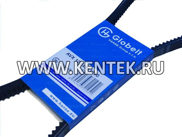 Ремень приводной зубчатый GLOBELT AVX12,5x9x1090 GLOBELT  - фото, характеристики, описание.